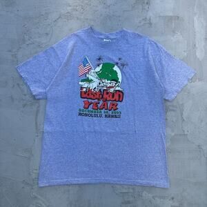 Vintage Last Run of the Year Honolulu Hawaii 2003 T Shirt